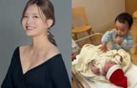 【 蜂谷晏海 】12月14日に出産した次男と、1歳になる長男の近況を報告「ベビバーグとの時間も新生児との時間も噛み締めていこう！」