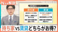 「買えない…」23区のマンション平均価格1.2億円　持ち家vs賃貸どちらがお得か徹底検証【Nスタ解説】