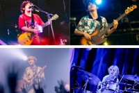 【 KANA-BOON 】　「新メンバー加入!!　来年から4人体制　よろしく!!」　ヨコイタカユキ(Gt)と関優梨子(Dr)が　正式メンバーとして加入
