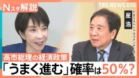高市政権発足から2か月　高い支持率も…経済政策「うまく進む」確率は50％？カギ握る日中関係は【Nスタ解説】