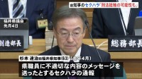 1000通の“不適切メッセージ”には性的な表現用いたものも… セクハラで辞職の杉本前福井県知事の問題行為には「刑法に抵触の可能性も」