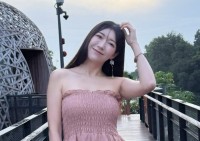 【 穂川果音 】 「早起きして見た景色は幸せな時間」　シンガポールの朝焼けに感動