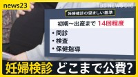 「無料だと思ってた」妊婦健診「標準額」設定へ…全国では負担額に“1万円以上”の差も　妊婦の経済的負担減らすには？【news23】