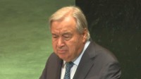 国連事務総長　アメリカの国際機関脱退「遺憾」との声明発表「決意をもって任務続ける」