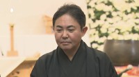 【海老名香葉子さん　お別れの会】林家三平さん「ほんとに日本一の、お袋でした！」