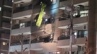 【速報】東京・足立区の9階建てマンションで火事　1歳の幼児含む男女7人けが　全員意識有りの軽傷　消防車など28台出動
