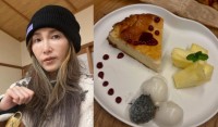 【 工藤静香 】　自家製チーズケーキの作り方を披露　「久しぶりにシンプルなチーズケーキが美味しかったです」