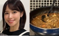 【 鷲見玲奈 】こだわりのカレー作りを公開「1/22はカレーの日ということで、昨日作ったカレーの写真を」