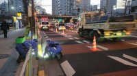 都営バスと自転車が接触　自転車に乗っていた16歳少年があごを骨折するけが　東京・荒川区　警視庁