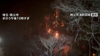 埼玉・秩父市の山林火災　一度「鎮圧」発表も再び延焼　きょうも消防や自衛隊による消火活動継続へ