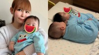 【 中川翔子 】双子「クーイングがすごくかわいい」ベッド上の二人を接写「ミルク消費がすごい」仕事にも意欲