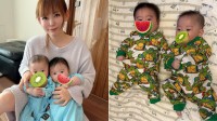 【 中川翔子 】双子のじゃれ合いバトル「弟くんがお兄ちゃんの腕をたべた！笑」　今しか出来ない「ちいさいうちに派手かわいい服、アリだね！」