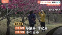 「コートがいらない」鹿児島は4月上旬の暖かさ　最高気温が23℃超え