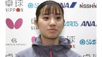 卓球・長﨑美柚、盤石の2連勝！「絶対に切符を掴む」世界選手権＆アジア大会代表へ前進