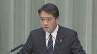 尾崎官房副長官　出生数過去最少うけ「安心して子育てができる社会の実現に向けて取り組む」
