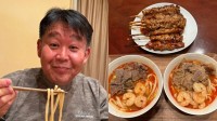 【 花田虎上 】 「牛肉とエビをたくさん入れました」　豪華「ユッケジャンうどん」堪能　娘・桃果さんも1.5人前を完食