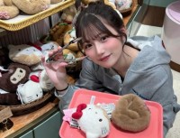 【 辻希美・長女 】希空　ルミネ新宿にオープンした『サンリオハウス』を訪問「シナモンに会えた」