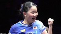 張本美和が初優勝！完全アウェーも、世界ランク5位蒯曼とのフルゲーム制す【卓球WTTチャンピオンズ】