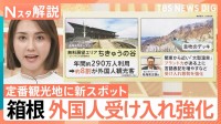 箱根は“外国人客強化”、草津は“若者”…人気観光地の新戦略！軽井沢に“駅直結”施設が誕生したワケ【Nスタ解説】
