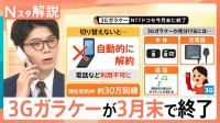 「黒い充電器」は危険？3Gガラケーが3月末で終了…約30万回線が自動解約の危機　意外な見分け方とは【Nスタ解説】