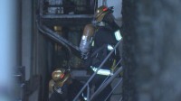 墨田区でアパート火災 1人死亡 60代の住人男性か　消火作業中の男性消防隊員1人けがも命に別状なし
