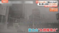 都心でも降灰最大10センチ　富士山噴火に備えて国と都が対策話し合う協議会が初開催　今後ライフライン維持など議論へ