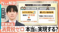 「所得把握」への国民の理解がカギ？食料品「消費税ゼロ」と“年収に応じた給付” 議論本格スタート 課題は山積【Nスタ解説】