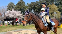 動物公園で子ども対象の交通安全イベント 午年にちなんで警視庁騎馬隊も参加「動物とのふれあいを通じて交通ルールを身近に」 警視庁・福生署