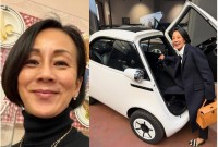 【 中村江里子 】 「超小型EV」に試乗　「BMWのバブルカーと呼ばれていた超小型自動車のレトロな魅力を再現して作られた車」