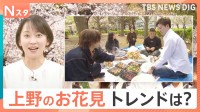 会費1000円UPは「仕方ない」　物価高でお花見市場規模は減少のなか2万円ケータリングサービスも【Nスタ】