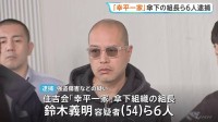 “組織情報漏えい”の男性を約6時間半監禁…暴行し重傷を負わせてネックレスなど奪ったか　住吉会「幸平一家」傘下組織の組長ら6人逮捕　警視庁