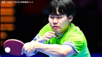 18歳の松島輝空、準決勝進出！パリ五輪銀メダリストにストレート勝ちで日本勢男子唯一のベスト4入り【卓球W杯男子】