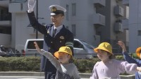 警視庁大崎署が新小学1年生に向けて交通安全教育を実施
