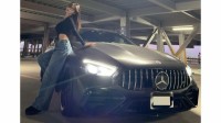 【 神子島みか 】「新しい相方」マットブラックのメルセデス・ベンツ購入を報告　4年愛用のマセラティ・レヴァンテから乗り換え