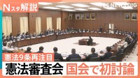 憲法審査会 今国会で初討論、ホルムズ海峡派遣で「憲法9条」が再注目、星浩さん「2つの心配」【Nスタ解説】