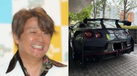 【 近藤真彦 】名車GT-Rに〝わかばマーク〟息子に運転を勧めるも〝丁重にお断り（笑）〟　フォロワー羨望「息子さんの運転でマッチ助手席叶うといいね」