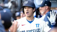 大谷翔平、確信の今季初先頭打者アーチ！2安打放つも得点圏で2三振、ド軍は逆転勝ちで連勝 今季最多の貯金“8”