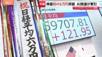 日経平均・史上初6万円突破も…勢い続かず　下げ幅一時900円超　「市場が現実に引き戻された」　中東情勢へ警戒感