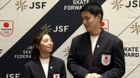 りくりゅう「初々しい感じになる」冬季五輪初のパレード、朝9時の開催に坂本花織「早起きは三文の徳（笑）」