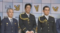 警察官装う特殊詐欺など注意呼びかけ　警察庁特別防犯支援官の的場浩司さんと山田純大さん　国際電話ブロック「デジポリス」紹介　警視庁の防犯イベント　東京・港区