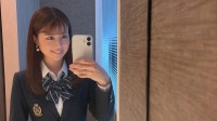 【 道岡桃子 】制服着こなして「高校23年生…」　フォロワー爆萌え「現役でいけます」「もっと全身見たかった」