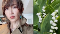 【 工藤静香 】5月生まれの人へのメッセージ「5月1日は、長女が生まれた日です」「花々が咲き誇るこの季節は、私の大好きな月でもあります」