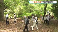 東京都心の“皇居の森”で「自然観察会」　絶滅危惧種含む約8000種がこれまで確認　豊かな自然の中散策楽しむ