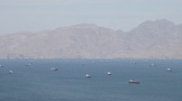 ホルムズ海峡に停泊中の韓国貨物船で爆発・火災　人命被害なし　トランプ大統領「イランが攻撃」