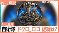 手には銃、胸の部分にはドクロ…生成AIで作成した自衛隊ロゴマーク　4日で使用取りやめに　浮かび上がる「2つ」の論点【Nスタ解説】