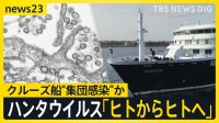 クルーズ船で3人死亡「ハンタウイルス」集団感染か 「ヒト・ヒト感染が起きた可能性」 致死率は最大50％…日本で流行の可能性は？【news23】