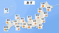 【あす12日～の天気】今週は天気急変しやすく…週末から“暑さ一段アップ”　あすはおおむね晴れても内陸・山沿いなど急な強い雨・落雷の可能性