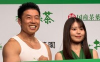 【有村架純】なかやまきんに君との異色コンビ〝良いですね、そのタンクトップ〟〝気付いていただいてありがとうございます〟