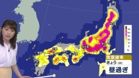 引き続き天気急変のおそれ　市街地でも急な雷雨に注意　東・西日本は夏日続出　北日本は気温大幅ダウン