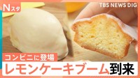 「レモンケーキ」ブームが到来、専門店が東京出店…コンビニ、定番のお菓子、アイスにも登場【Nスタ】